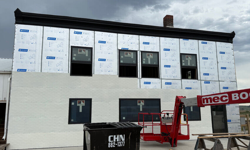 Trackside Veterinary building progress 3