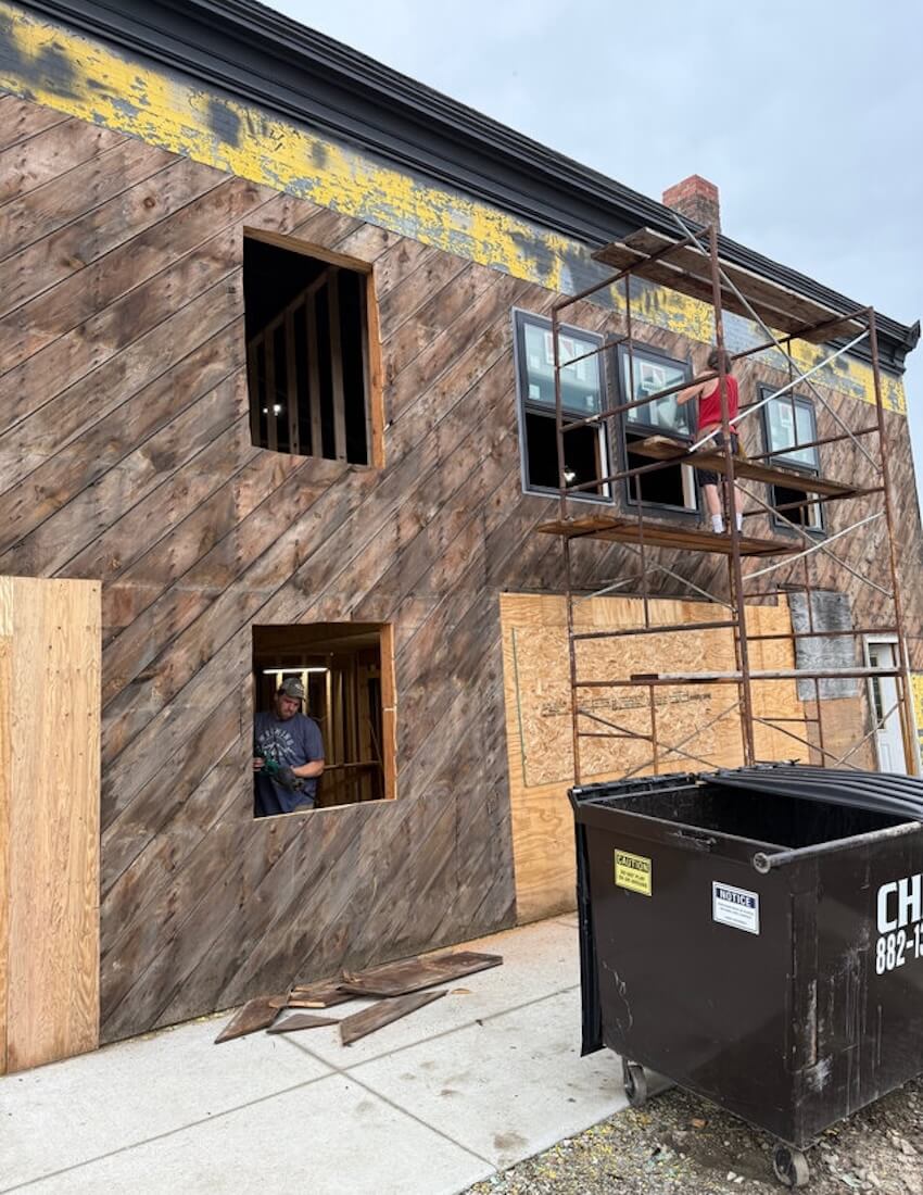 Trackside Veterinary building progress